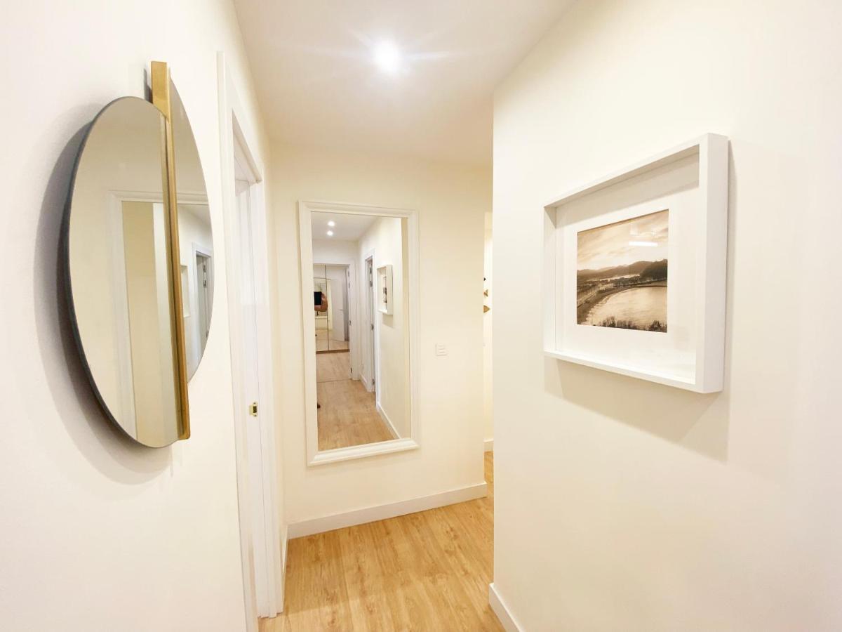 Miramar Luxurious Flat, 3 Double Rooms, Free Parking, Terrace, Completely New Сан-Себастьян Экстерьер фото